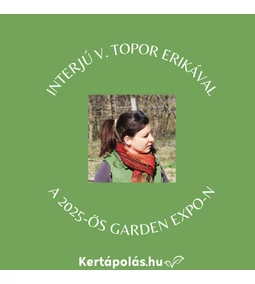 A fenntartható kertészkedés jövője – interjú V. Topor Erikával