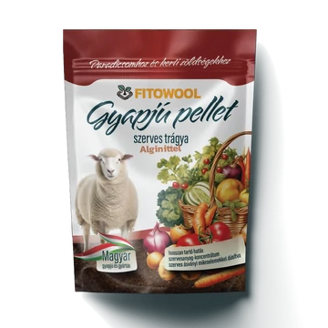 250 grammos Fitowool Prémium Gyapjú Pellet paradicsomhoz és kerti zöldségekhez