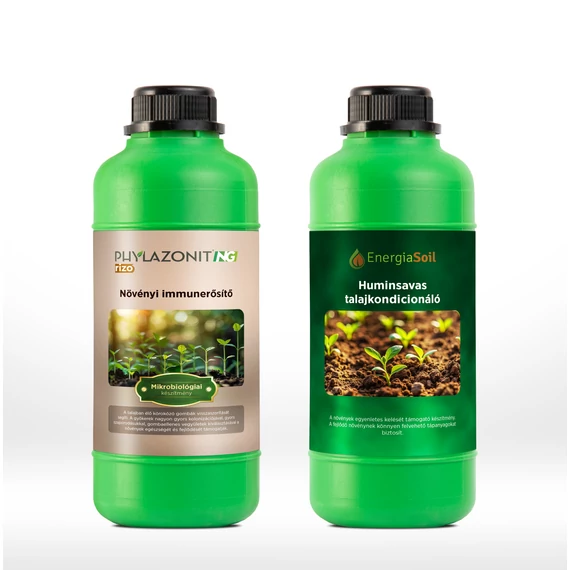 1 literes Phylazonit Rizo NG- Növényi immunerősítő és Energia Soil- Huminsavas talajkondicionáló