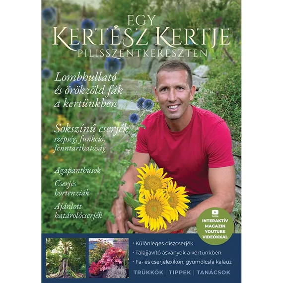Szomoru Miklós kerti magazin borító