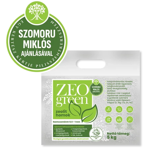 zeolit homok 5 kg zsák